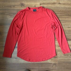 Cuts Clothing AO Long Sleeve Curve-Hem Tee - XL